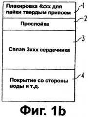 Лист для пайки твердым припоем с сверхдлительным сроком службы и высокой формуемостью (патент 2312020)