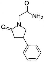 Способ получения 1-карбамоилметил-4-фенил-2-пирролидона (патент 2663899)