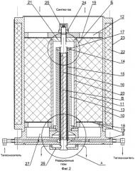Каталитический реактор с вертикальной полочной насадкой для теплонапряженных процессов химического синтеза (патент 2266779)