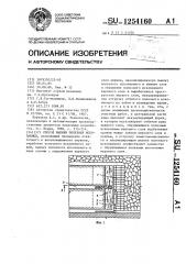 Способ выемки полезных ископаемых (патент 1254160)