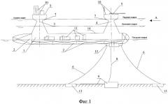 Морская технологическая ледостойкая платформа (патент 2522628)