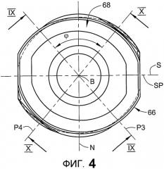 Режущий инструмент и округлая двухсторонняя режущая пластина для него (патент 2505382)