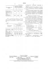 Кислотоупорная замазка (патент 827448)