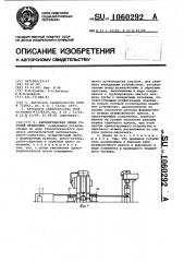 Автоматическая линия горячей штамповки (патент 1060292)