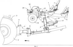Оборотный полунавесной плуг для вспашки вне борозды (патент 2546178)