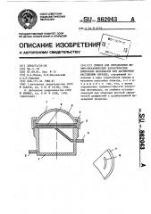 Прибор для определения физико-механических характеристик пленочных материалов при двухмерном растяжении образца (патент 862043)