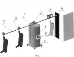Устройство для лазерной обработки мясных полутуш (патент 2544383)