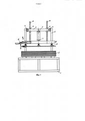 Устройство для отделения листовых заготовок от стопы (патент 978987)