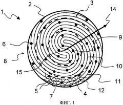 Сотовый элемент с имеющими разное в радиальном направлении исполнение местами соединения (патент 2490485)