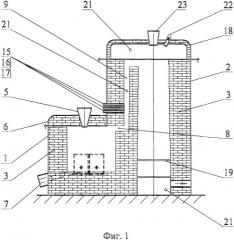 Установка для получения расплава железа (патент 2342442)