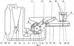 Измельчитель кормового материала (патент 2306695)