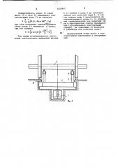 Стенд для вывешивания колесных пар (патент 1022837)