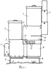 Мобильная печка (патент 2386084)