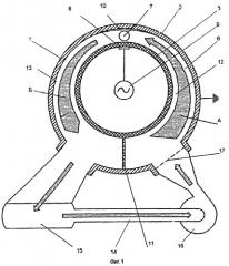 Газовый лазер с возбуждением высокочастотным разрядом (патент 2411619)