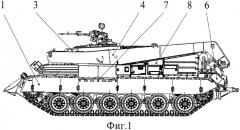 Бронированная ремонтно-эвакуационная машина (патент 2406963)