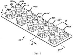 Блистерная упаковка для фармацевтических картриджей (патент 2569776)