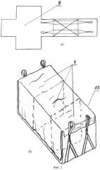 Упаковочный комплект ахундова для пакетирования мешков с грузом (патент 2284287)