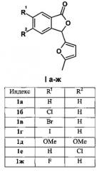Способ получения производных 3-(2-фурил)фталида (патент 2583058)