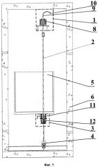 Тормозная буферная система предотвращения падения для высокоскоростного шахтного лифта (патент 2588358)