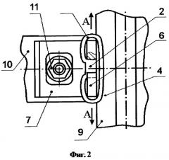Способ скрепления рельса с подкладкой и устройство для его реализации (патент 2293811)