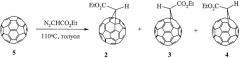 Способ получения 1'-[2''-(метилтио)этил]-1'-[s-алкилкарботиоил]-(c60-ih)[5,6]фуллеро[2',3':1,9]циклопропанов (патент 2478615)