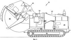 Система управления приведением в движение гусеничного канавокопателя (патент 2572850)