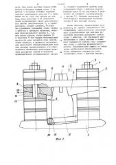 Узел соединения стоек с шаботом молота (патент 1214307)