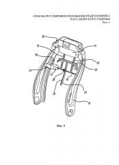 Способ регулировки положения подголовника пассажирского сиденья (патент 2641948)