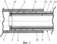 Соединительное устройство для пластиковой трубы (патент 2292511)
