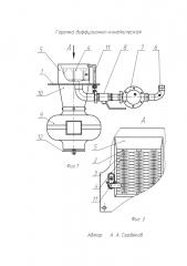 Горелка диффузионно-кинетическая (патент 2596081)