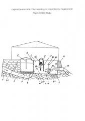 Гидротехническое сооружение для водоотвода подземной родниковой воды (патент 2616377)