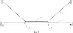 Комбинированная висячая конструкция (патент 2344225)