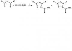 3-бутил-5-окси-5-перфтороктил-4,5-дигидро-1h-пиразол-1-карботиоамид в качестве стандартного образца состава для количественного определения фтора и серы в органических соединениях и способ его получения (патент 2603634)
