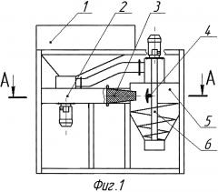 Пневмомеханическое устройство для шелушения (патент 2621253)