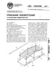 Поддон для консервирования шкур в руллонах (патент 1283160)