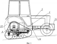 Тележка гусеничная сменная для трактора (патент 2658505)