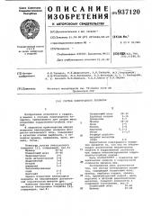 Состав электродного покрытия (патент 937120)