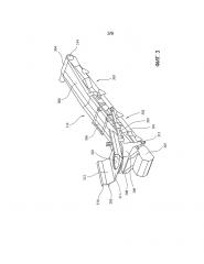 Передвижное устройство обработки насыпного материала c поворачивающимся транспортером (патент 2657145)