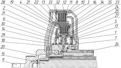 Узел сцеплений трансмиссии транспортного средства (патент 2647341)