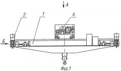 Мостовой опорный кран (патент 2272780)
