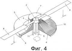 Винтовой движитель с центробежным усилителем (патент 2500570)