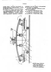 Устройство для закалки остряков стрелочных переводов (патент 569615)