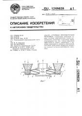 Струйная противоточная мельница (патент 1248658)