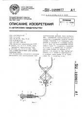 Ручной инструмент для загибки стопорных шайб (патент 1489977)