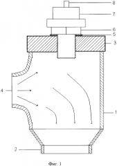 Устройство для определения расхода теплоносителя в технологическом канале реакторной установки типа рбмк-1000 (патент 2643187)