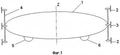 Способ управления дирижаблем и реализующее устройство - обратимый дирижабль (патент 2307763)