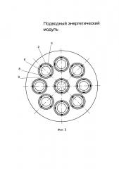 Подводный энергетический модуль (патент 2639011)