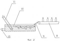 Устройство для розлива горячей жидкости в емкости из немодифицированного полиэтилентерефталата (патент 2288165)