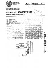 Цифрочастотный интегратор (патент 1236614)