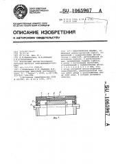 Электрическая машина (патент 1065967)